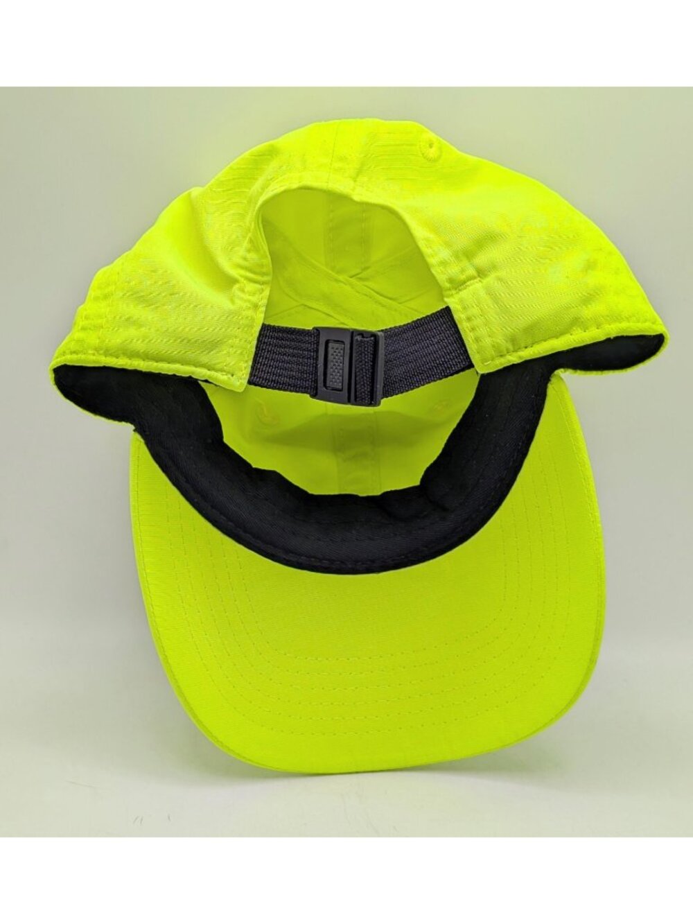 Nike Baseball Hat Cap Kids Youth Age Size 4-7 Neon Yellow Adjustable Strap Back - Picture 4 of 5